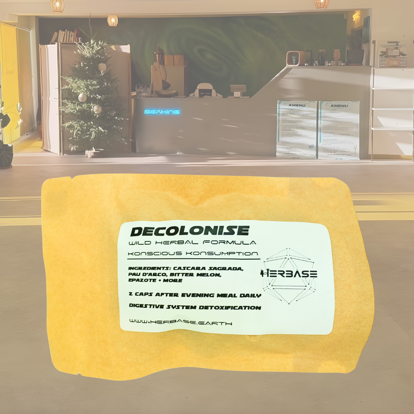 Decolonise by Herbase – natural parasite and microbe cleanse supporting digestive health and internal detox