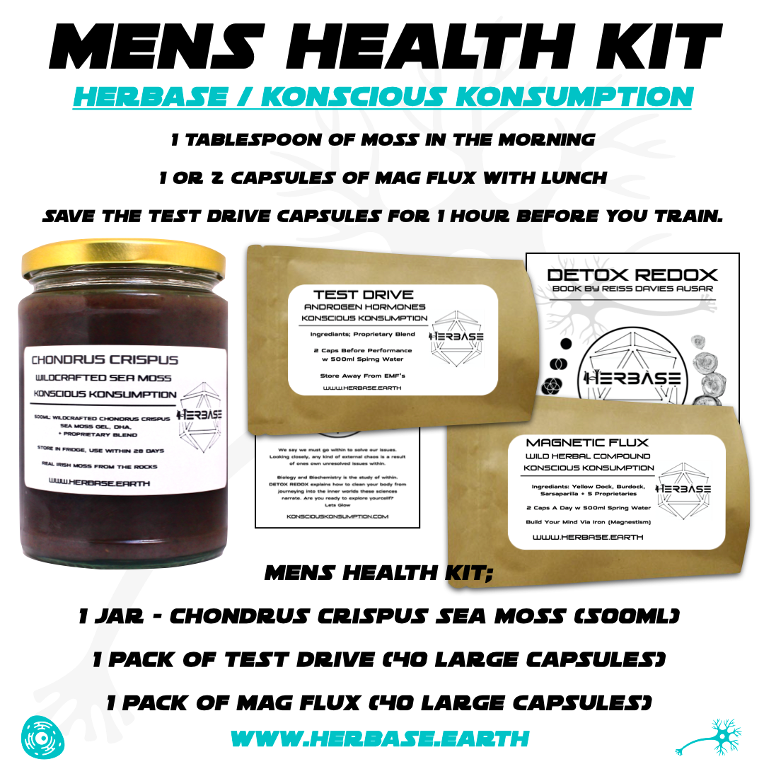Herbase Mens Health Kit – Male Performance, Hormonal and Cellular Support main product image for men's wellness and vitality