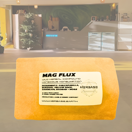 Mag Flux wild herbal compound – natural magnesium-rich plant formula for energy and balance